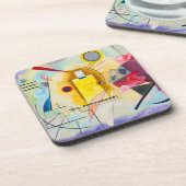 カンディンスキー黄 – 赤 – 青 コースター (左側)