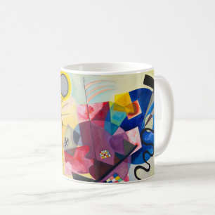 カンディンスキー黄 – 赤 – 青 コーヒーマグカップ