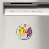 カンディンスキー黄 – 赤 – 青 マグネット (インサイチュ (食洗機))