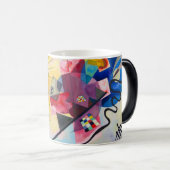 カンディンスキー黄 – 赤 – 青 モーフィングマグカップ (正面右)