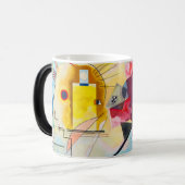 カンディンスキー黄 – 赤 – 青 モーフィングマグカップ (正面左)