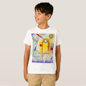 カンディンスキー黄 – 赤 – 青 Tシャツ (正面フル)