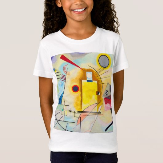 カンディンスキー黄 – 赤 – 青 Tシャツ (正面)