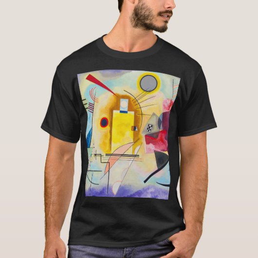 カンディンスキー黄 – 赤 – 青 Tシャツ (正面)