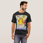 カンディンスキー黄 – 赤 – 青 Tシャツ (正面フル)