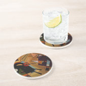 カンディンスキー黒紫 コースター (側面)