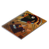 カンディンスキー黒紫 ノートブック (左側)