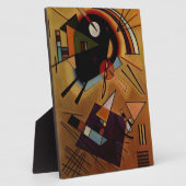 カンディンスキー黒紫 フォトプラーク (側面)