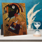 カンディンスキー黒紫 フォトプラーク (側面)