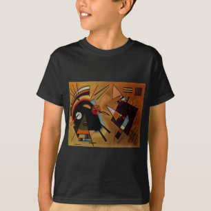 カンディンスキー黒紫 Tシャツ