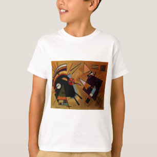 カンディンスキー黒紫 Tシャツ