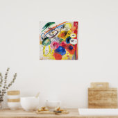 カンディンスキー黒線ポスター ポスター (キッチン)