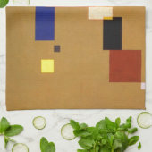 カンディンスキー13つの長方形絵画抽象芸術 キッチンタオル (折り畳み)