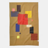 カンディンスキー13つの長方形絵画抽象芸術 キッチンタオル (縦)