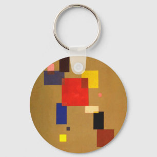 カンディンスキー13つの長方形絵画抽象芸術 キーホルダー