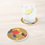 カンディンスキー13つの長方形絵画抽象芸術 コースター (側面)