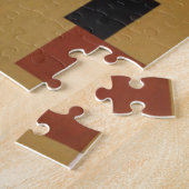 カンディンスキー13つの長方形絵画抽象芸術 ジグソーパズル (側面)