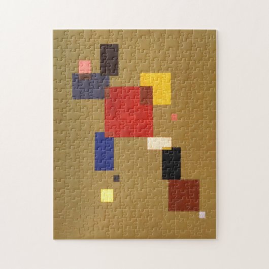 カンディンスキー13つの長方形絵画抽象芸術 ジグソーパズル (縦)