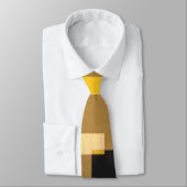 カンディンスキー13つの長方形絵画抽象芸術 ネクタイ (タイ)