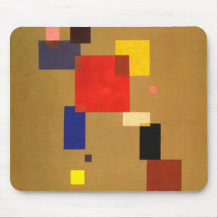 カンディンスキー13つの長方形絵画抽象芸術 マウスパッド
