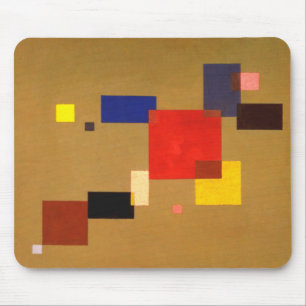 カンディンスキー13つの長方形絵画抽象芸術 マウスパッド
