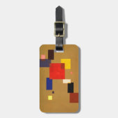 カンディンスキー13つの長方形絵画抽象芸術 ラゲッジタグ (正面縦)