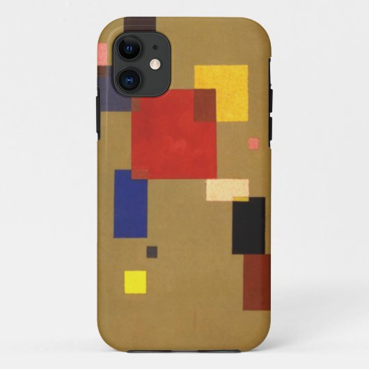 カンディンスキー13つの長方形絵画抽象芸術 Case-Mate iPhoneケース (裏面)