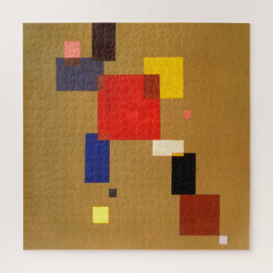 カンディンスキー13長方形抽象芸術絵画ズ ジグソーパズル