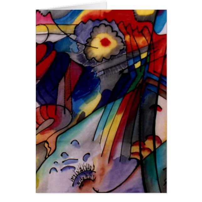 カンディンスキー1913抽象芸術絵画ズ (正面)