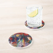 カンディンスキー1913抽象芸術絵画ズ コースター (側面)