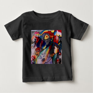 カンディンスキー1913抽象芸術絵画ズ ベビーTシャツ