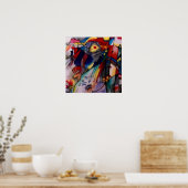 カンディンスキー1913抽象芸術絵画ズ ポスター (キッチン)