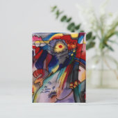 カンディンスキー1913抽象芸術絵画ズ ポストカード (スタンド正面)