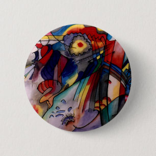 カンディンスキー1913抽象芸術絵画ズ 缶バッジ