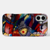 カンディンスキー1913抽象芸術絵画ズ Case-Mate iPhoneケース (裏面 (横))