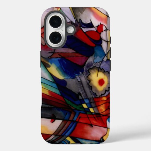 カンディンスキー1913抽象芸術絵画ズ Case-Mate iPhoneケース (裏面)