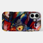 カンディンスキー1913抽象芸術絵画ズ Case-Mate iPhoneケース (裏面 (横))