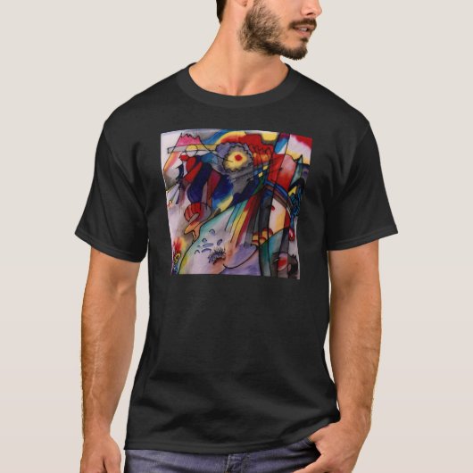 カンディンスキー1913抽象芸術絵画ズ Tシャツ (正面)