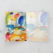 カンディンスキー1913/海戦/ピクデジネス カード (内部)