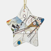 カンディンスキー1923/composition viii/pixdezines セラミックオーナメント (左)