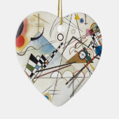 カンディンスキー1923/composition viii/pixdezines セラミックオーナメント (右)