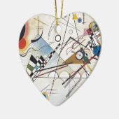 カンディンスキー1923/composition viii/pixdezines セラミックオーナメント (左)