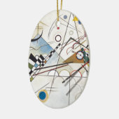 カンディンスキー1923/composition viii/pixdezines セラミックオーナメント (左)