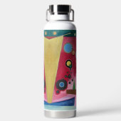 カンディンスキー1924ヘビーレッド ウォーターボトル (背面)