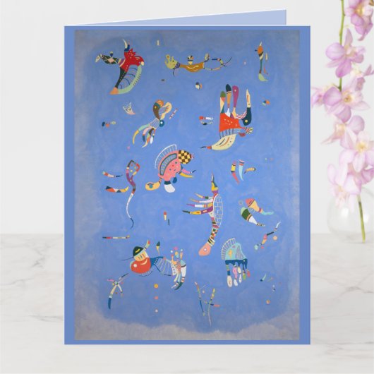 カンディンスキー1940スカイブルー カード (蘭)