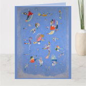 カンディンスキー1940スカイブルー カード (正面)