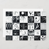 カンディンスキー30招待状 招待状 (正面/裏面)