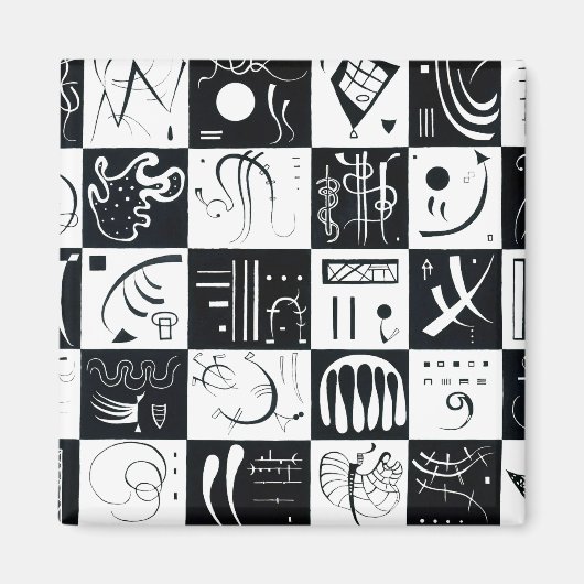 カンディンスキー30磁石 マグネット (正面)