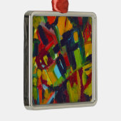 カンディンスキー304カラフル抽象芸術作品 メタルオーナメント (右)