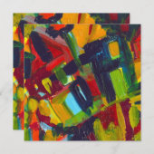 カンディンスキー'304'カラフル抽象芸術絵画ズ (正面/裏面)